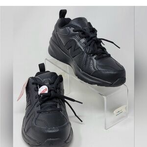 New Balance 608 V5 Work Shoes Black Leather WX608AB5 Women's Size Multi New
